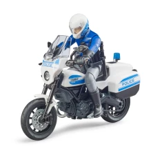 Поліцейський мотоцикл Ducati Scrambler з фігуркою Bruder (62731)