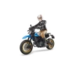 Мотоцикл Ducati Scrambler Desert Sled з фігуркою мотоцикліста Bruder (63051)