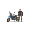 Мотоцикл Ducati Scrambler Desert Sled з фігуркою мотоцикліста Bruder (63051)