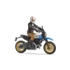 Мотоцикл Ducati Scrambler Desert Sled з фігуркою мотоцикліста Bruder (63051)