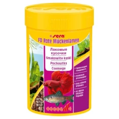 Корм для риб Sera Bloodworms FD сушений мотиль 100 мл (4001942011402)