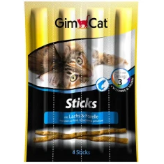 Ласощі для котів Gimborn GimCat Sticks з лососем та фореллю 4 шт (4002064400174)