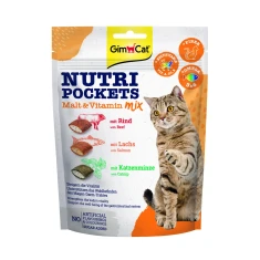 Ласощі для котів GimCat Nutri Pockets Malt & Vitamin Mix 150 г (4002064419169)