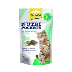 Ласощі для котів GimCat Nutri Pockets з котячою м'ятою 60 г (4002064419190)
