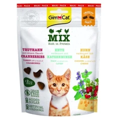Ласощі для котів GimCat Crunchy Snacks Mix багаті на білок 140 г (4002064421940)