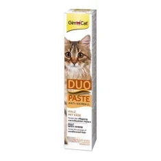 Паста для котів GimCat Duo Paste Anti-Hairball солод з сиром 50 г (4002064427218)