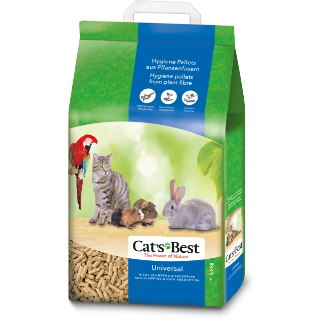 Наповнювач для туалету Rettenmaier Cat's Best Universal 7 л | 4 кг (4002973000625)