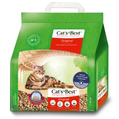 Наполнитель для туалета кошек JRS Cat's Best Eco Plus комкующийся древесный 5 л 2,1 кг (4002973000892)