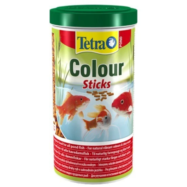 Корм для ставкових риб TETRA Pond Colour Sticks 1 л (4004218124394)