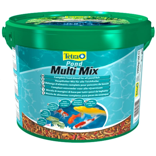 Корм для прудовых рыб TETRA Pond Multi Mix 10 л (4004218136229)