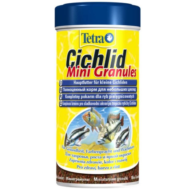 Корм для риб TETRA Cichlid Mini Granules міні-гранули для циклід 250 мл (4004218146549)