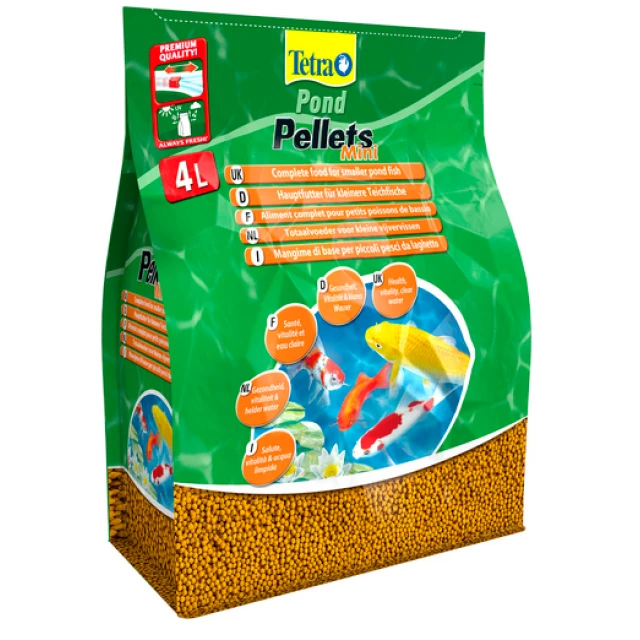 Корм для риб TETRA Pond Pellets Mini 4 л (4004218169807)