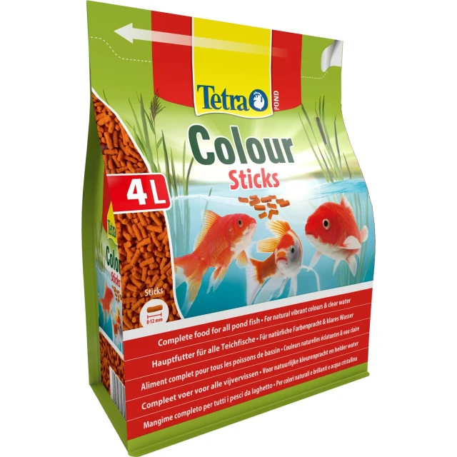 Корм для ставкових риб TETRA Pond Colour Sticks 4 л (4004218170148)