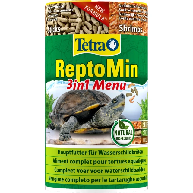 Корм для водних черепах TETRA ReptoMin Menu 250 мл (4004218177673)