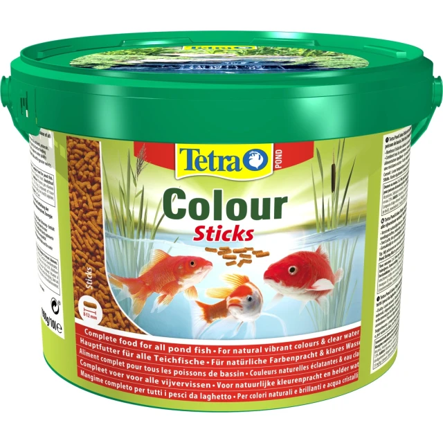 Корм для ставкових риб TETRA Pond Colour Sticks палички 10 л (4004218187528)