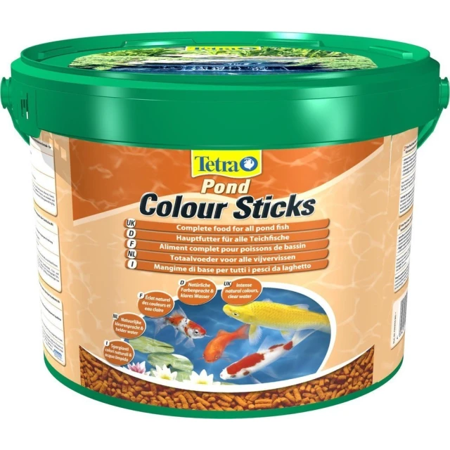 Корм для ставкових риб TETRA Pond Colour Sticks палички 10 л (4004218187528)