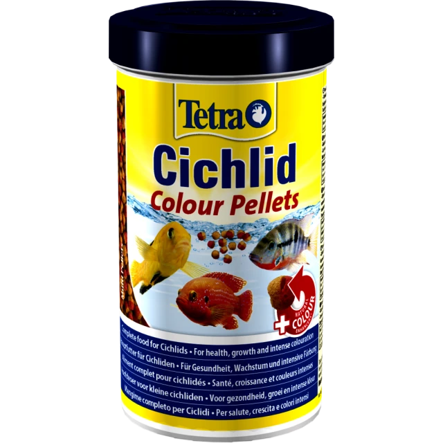 Корм для риб TETRA Cichlid Colour 500 мл (4004218197343)