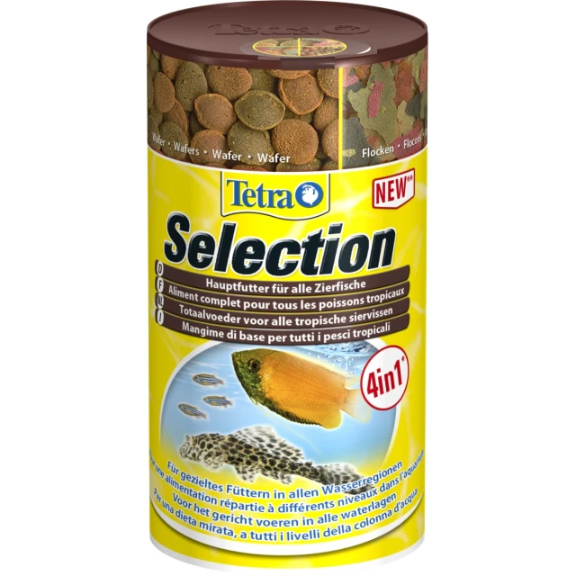 Корм для риб Tetra Selection 100 мл 4в1 (4004218247550)