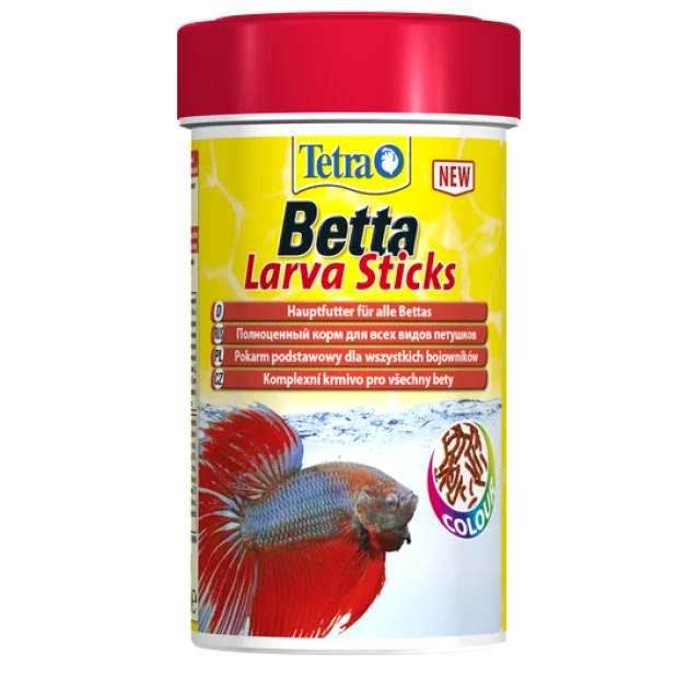 Корм для риб TETRA Betta Larva Sticks 100 мл (4004218259386)