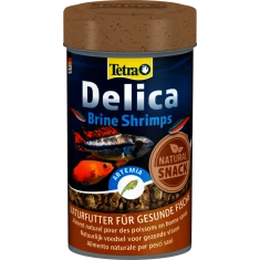 Корм для риб TETRA Delica Brine Shrimps з артемією 100 мл (4004218734029)