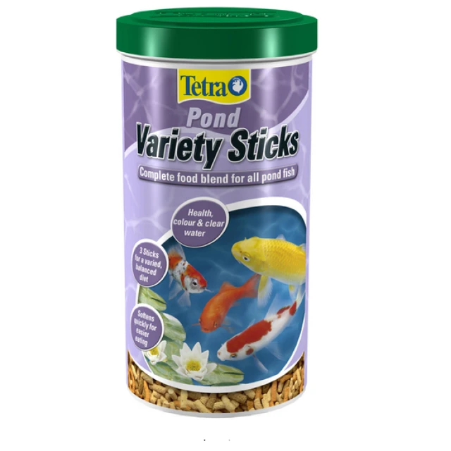 Корм для ставкових риб TETRA Pond Variety Sticks 1 л (4004218751255)