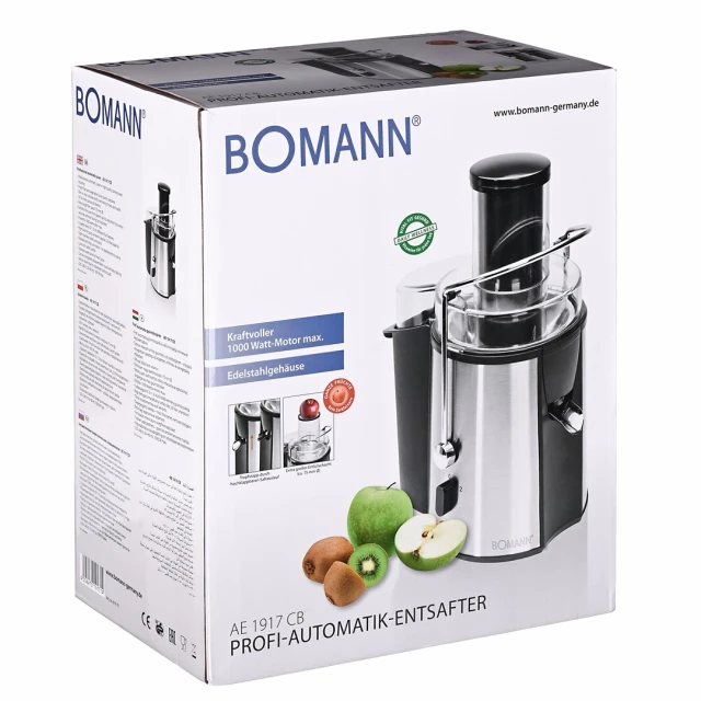 Соковижималка відцентрова Boman Bomann AE1917 (4004470191714)