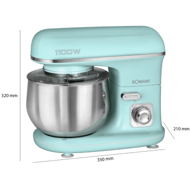 Кухонный комбайн Boman Bomann KM 6030 Mint (4004470603026)