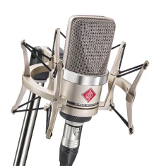 Мікрофон Neumann TLM 102 NI Studio Set конденсаторний великомембранний з кріпленням протиударним Nickel (4006087086568)