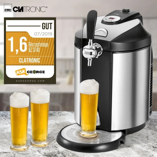 Диспенсер для пива Clatronic BZ 3740 (4006160639209)