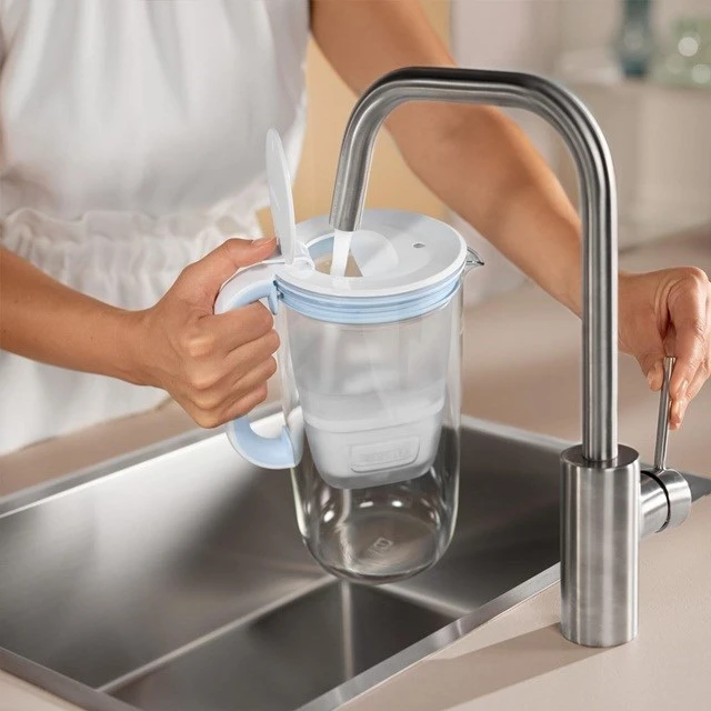 Фільтр-глечик Brita Glass + 2 картриджі Maxtra Pro 2,5 л Blue (4006387126032)