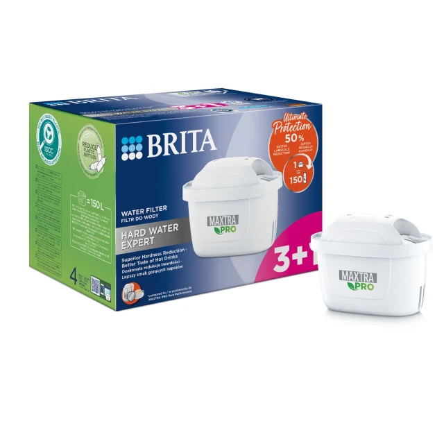 Фільтр для води Brita Maxtra Pro Hard Water Expert 4 шт (4006387126452)