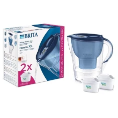 Фільтр-глечик Brita Marella XL Plus + 2 картриджі MX+ (4006387130909)