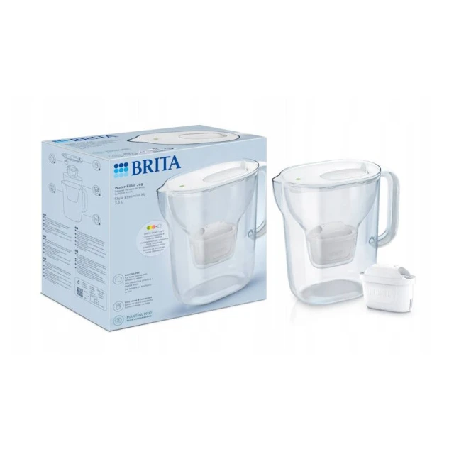 Фильтр-кувшин BRITA Style ESSENTIAL XL White + Фильтр MX Pro Pure Performance (4006387141950)