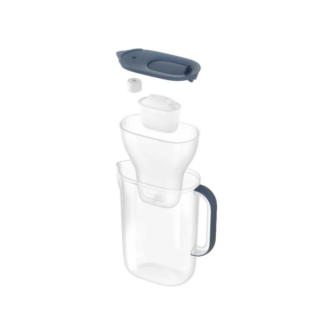 Фільтр-глечик Brita Essential XL 3,5 л + 3 картриджі Dark Blue (4006387145194)
