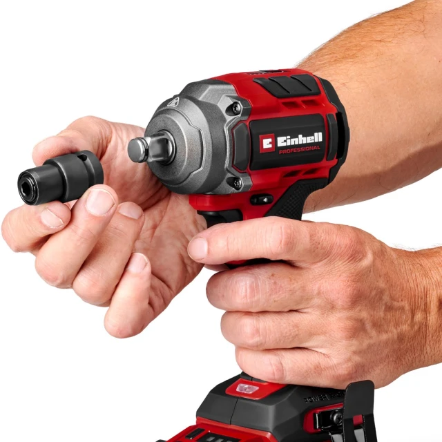Гайковерт ударний Einhell 18V TP-CW 18/750-C Li BL-Solo 750 Нм (4510065)