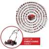 Аэратор-скарификатор Einhell GP-SC 36/40 Li BL-Solo (3420615)