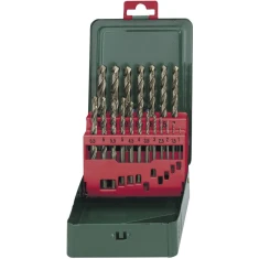Набір свердел Metabo HSS-CO 1-10 мм 19 шт (2527163)