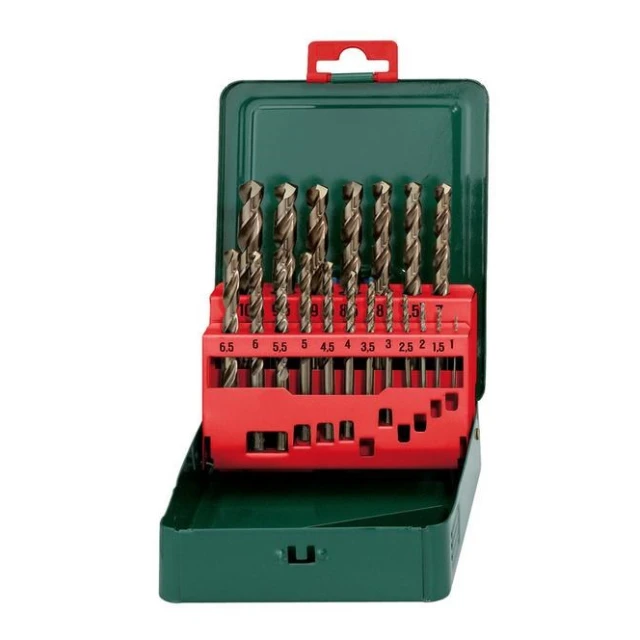 Набор сверл Metabo HSS-CO 1-10 мм 19 шт (2527163)