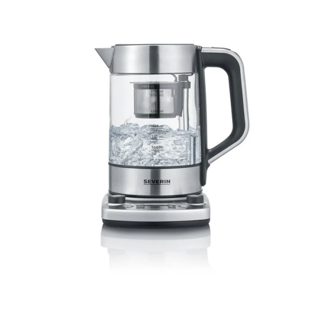 Електрочайник Severin WK3422 1,7 л 3000 Вт Stainless Steel (4008146033919)