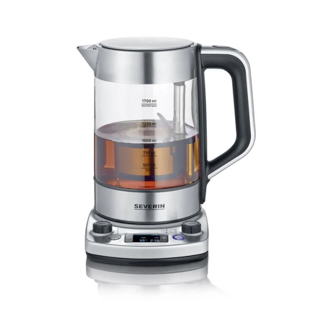 Електрочайник Severin WK3422 1,7 л 3000 Вт Stainless Steel (4008146033919)