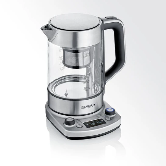 Електрочайник Severin WK3422 1,7 л 3000 Вт Stainless Steel (4008146033919)