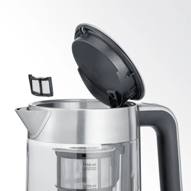 Електрочайник Severin WK3422 1,7 л 3000 Вт Stainless Steel (4008146033919)