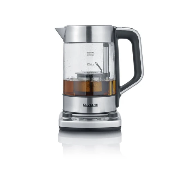 Електрочайник Severin WK3422 1,7 л 3000 Вт Stainless Steel (4008146033919)