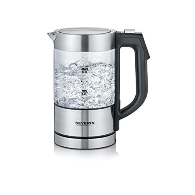 Електрочайник Severin WK 3458 0,5 л 1100 Вт Black (4008146037764)