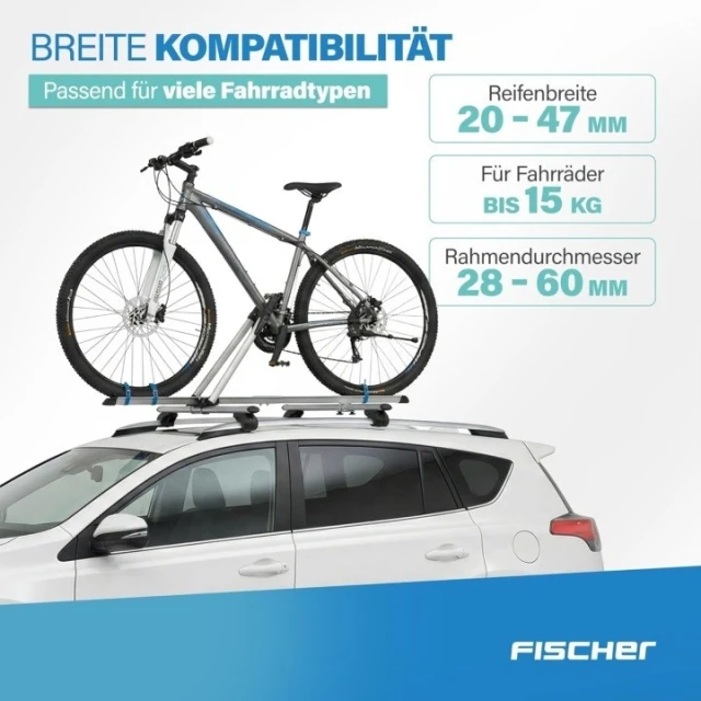 Багажник для велосипеда на дах Fischer Xtreme (4008153180934)