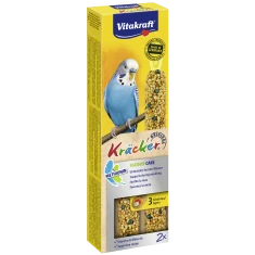 Ласощі на паличках для хвилястих папуг Vitakraft 2 шт для пір'я (4008239212245)