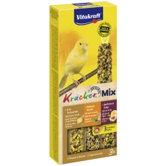 Ласощі для канарок на паличках мікс яйце/абрикос/мед Vitakraft 3 шт (4008239212290)