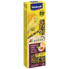 Ласощі для канарок з інжиром та абрикосом Vitakraft 2 шт (4008239212665)