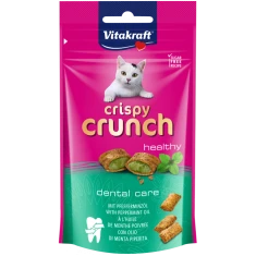 Ласощі для котів Vitakraft Crispy Crunch Dental 60 г (4008239276636)
