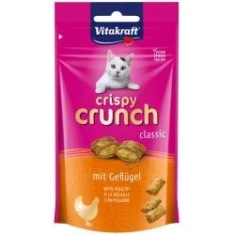 Ласощі для котів Vitakraft Crispy Crunch з птицею 60 г (4008239276643)